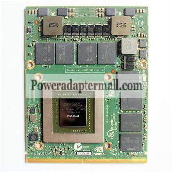 Dell M4800 M4700 NVIDIA QUADRO K3000M 2GB GDDR5 Graphics Card